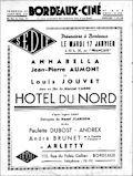 Bordeaux-Ciné,  13 janvier 1939