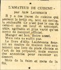 Le Canard enchaîné,  6 mai 1931