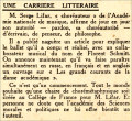 Candide,  6 janvier 1938