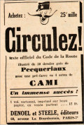 Candide,  11 septembre 1930