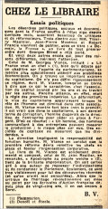 Candide,  12 juillet 1934