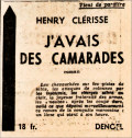 Candide, 15 mars 1939