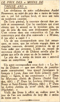 Candide,  22 décembre 1932