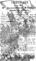 Comoedia,  9 octobre 1929