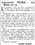 Comoedia,  17 janvier 1942