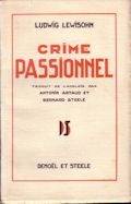 Couverture de la première édition française, 2  juin 1932