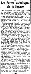 La Croix,  4 janvier 1936