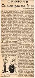 La Défense,  9 avril 1937
