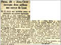 La Dépêche de Brest,  24 décembre 1926