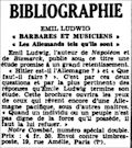 La Dépêche du Berry,  14 mars 1940