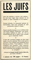 « Le Document »,  janvier 1936