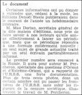 L'Echo d'Alger,  19 octobre 1934