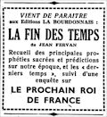 L'Echo de Paris,  3 février 1938