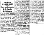 L'Egalité de Roubaix-Tourcoing,  10 février 1943
