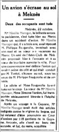 L'Etoile de l'Afrique Equatoriale Française,  6 novembre 1937