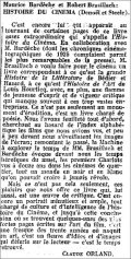 L'Etudiant Français,  10 décembre 1935