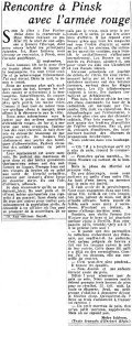 Le Figaro,  1er mai 1940