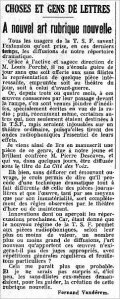 Le Figaro,  5 mars 1938