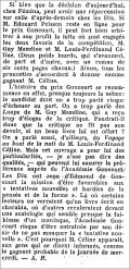 Le Figaro,  5 décembre 1932