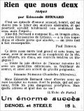 Le Figaro,  18 avril 1931