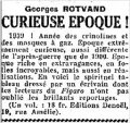 Le Figaro,  23 juin 1939
