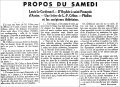 Le Figaro,  30 mai 1936
