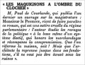 La France Judiciaire,  30 novembre 1934