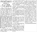 La Gazette de Bayonne et de Biarritz,  2 avril 1941
