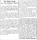 La Gazette (Biarritz),  8 mars 1941