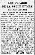 La Gazette de Bayonne et de Biarritz,  16 janvier 1942
