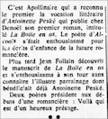 La Gazette de Bayonne et Biarritz, 23 octobre 1941