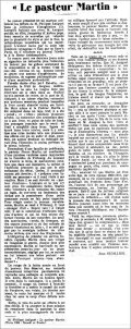 La Gazette de Lausanne,  4 mars 1934