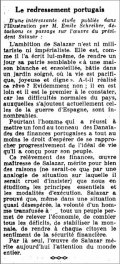 La Gazette de Lausanne,  10 août 1938