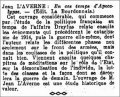La Gazette de Lausanne,  14 août 1938