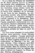 La Gazette de Lausanne,  28 février 1937