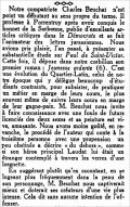 La Gazette de Lausanne,  28 août 1938
