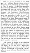 Gazette de Lausanne,  29 janvier 1939