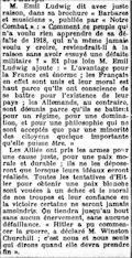 Le Grand Echo de l'Aisne,  23 mars 1940