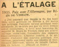 Gringoire,  4 janvier 1935