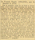 Gringoire,  22 octobre 1937