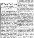 L'Intransigeant,  3 mars 1933