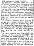 L'Intransigeant,  8 mai 1933
