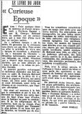 L'Intransigeant,  10 août 1939