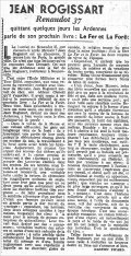 L'Intransigeant,  15 août 1939
