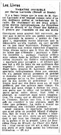 L'Intransigeant,  15 octobre 1936