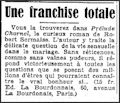 L'Intransigeant,  16 juin 1938