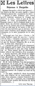 L'Intransigeant,  21 décembre 1932
