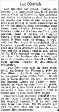 L'Intransigeant,  22 octobre 1935