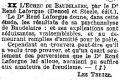 L'Intransigeant,  23 mars 1931