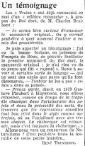 L'Intransigeant,  27 novembre 1933